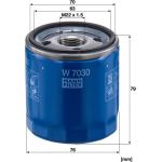 Ölfilter W 7030 Ölfilter W 7030
