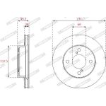 Ferodo DDF2689C Bremsscheibe PREMIER