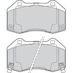 Valeo 601597 Bremsbelagsatz, Scheibenbremse Valeo 601597 Bremsbelagsatz, Scheibenbremse