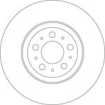 Bremsscheibe DF4339 Bremsscheibe DF4339