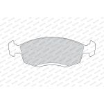 Ferodo FDB579 Bremsbelagsatz, Scheibenbremse PREMIER ECO FRICTION Ferodo FDB579 Bremsbelagsatz, Scheibenbremse PREMIER ECO FRICTION