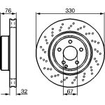 Bremsscheibe 0 986 478 470 Bremsscheibe 0 986 478 470