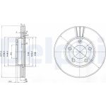 Bremsscheibe BG3927 Bremsscheibe BG3927