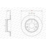 Bremsscheibe DDF3045C