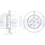 Bremsscheibe BG3074 Bremsscheibe BG3074