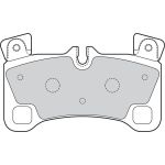 Valeo 601560 Bremsbelagsatz, Scheibenbremse
