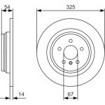 Bremsscheibe 0 986 479 D10