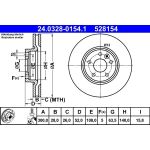 Bremsscheibe 24.0328-0154.1