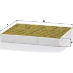 MANN-FILTER FP 24 024 Innenraumfilter FreciousPlus Aktivkohlefilter mit Polyphenol, antibakteriell, Feinstaubfilter (PM 2.5)