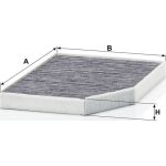 MANN-FILTER CUK 30 007 Innenraumfilter, Aktivkohlefilter
