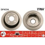 Bremsscheibe DF4334 Bremsscheibe DF4334