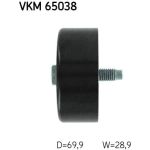 SKF VKM 65038 Umlenkrolle/Führungsrolle, Keilrippenriemen SKF VKM 65038 Umlenkrolle/Führungsrolle, Keilrippenriemen