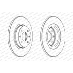 Ferodo DDF141C Bremsscheibe PREMIER Coat+ disc