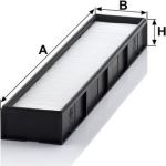 MANN-FILTER CU 5041 Innenraumfilter, Partikelfilter