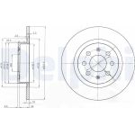 Bremsscheibe BG3945 Bremsscheibe BG3945