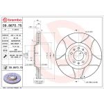 Brembo 09.8670.75 Bremsscheibe XTRA LINE - Max Brembo 09.8670.75 Bremsscheibe XTRA LINE - Max