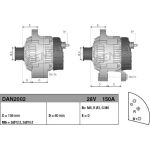 Denso DAN2002 Generator Denso DAN2002 Generator