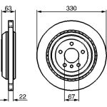 Bremsscheibe 0 986 479 285 Bremsscheibe 0 986 479 285