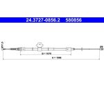 ATE 24.3727-0856.2 Seilzug, Feststellbremse