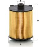 MANN-FILTER HU 8014 z Ölfilter mit Dichtung, Filtereinsatz MANN-FILTER HU 8014 z Ölfilter mit Dichtung, Filtereinsatz