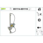 Valeo 851114 Fensterheber