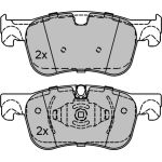 Bremsbelagsatz, Scheibenbremse 1170804 Bremsbelagsatz, Scheibenbremse 1170804