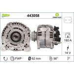 Valeo 443058 Generator CORE-FLEX Valeo 443058 Generator CORE-FLEX