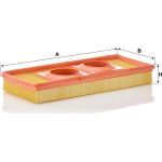 MANN-FILTER C 3744 Luftfilter MANN-FILTER C 3744 Luftfilter
