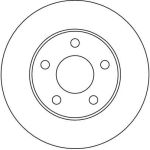 Bremsscheibe DF4041 Bremsscheibe DF4041