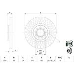 Bremsscheibe 0 986 479 718 Bremsscheibe 0 986 479 718