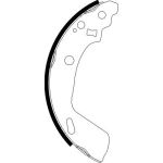 Hella 8DB 355 022-251 Bremsbackensatz Hella 8DB 355 022-251 Bremsbackensatz