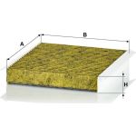 MANN-FILTER FP 2040 Innenraumfilter FreciousPlus Aktivkohlefilter mit Polyphenol, antibakteriell, Feinstaubfilter (PM 2.5)