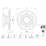 Bremsscheibe 0 986 479 E48 Bremsscheibe 0 986 479 E48