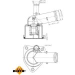 Thermostat, Kühlmittel 725043 Thermostat, Kühlmittel 725043