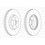 Bremsscheibe DDF1835C-1