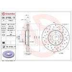 Bremsscheibe 09.9165.1X Bremsscheibe 09.9165.1X