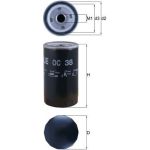 Knecht OC 38 Ölfilter Knecht OC 38 Ölfilter
