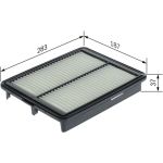 Luftfilter F 026 400 806 Luftfilter F 026 400 806