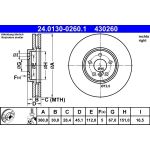 Bremsscheibe 24.0130-0260.1