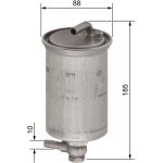 BOSCH 0 450 906 431 Kraftstofffilter