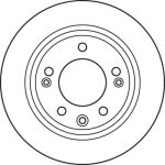 Bremsscheibe DF6123
