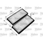 Filter, Innenraumluft 715522 Filter, Innenraumluft 715522