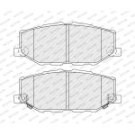 Ferodo FDB5482 Bremsbelagsatz, Scheibenbremse PREMIER ECO FRICTION Ferodo FDB5482 Bremsbelagsatz, Scheibenbremse PREMIER ECO FRICTION