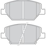 Bremsbelagsatz, Scheibenbremse 302884 Bremsbelagsatz, Scheibenbremse 302884