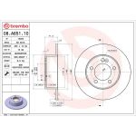 Bremsscheibe 08.A651.10