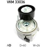 Spannrolle, Keilrippenriemen VKM 33036