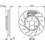 Bremsscheibe 0 986 479 720 Bremsscheibe 0 986 479 720