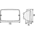 Arbeitsscheinwerfer 1GA 996 082-001 Arbeitsscheinwerfer 1GA 996 082-001