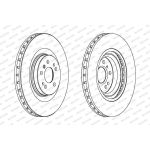 Ferodo DDF1532C-1 Bremsscheibe PREMIER Coat+ disc