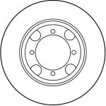 TRW DF1428 Bremsscheibe TRW DF1428 Bremsscheibe